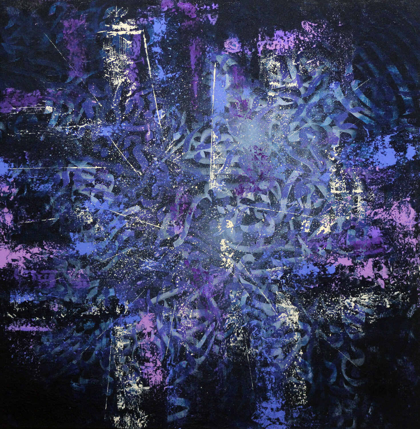 Darkest time of the night Tara Partovirad Original painting for sale