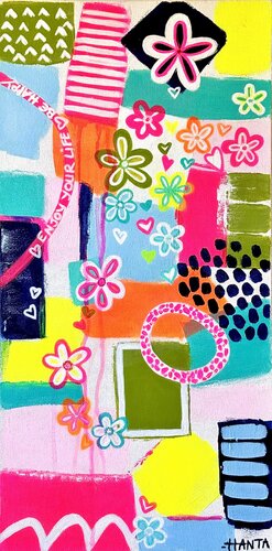 ENJOY YOUR LIFE by Hanta Ramboa, Painting for Sale on Select