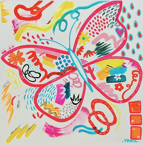 HAPPY SOUL by Hanta Ramboa, Painting for Sale on Select
