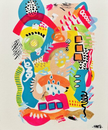 YOU ARE NOT ALONE by Hanta Ramboa, Painting for Sale on Select
