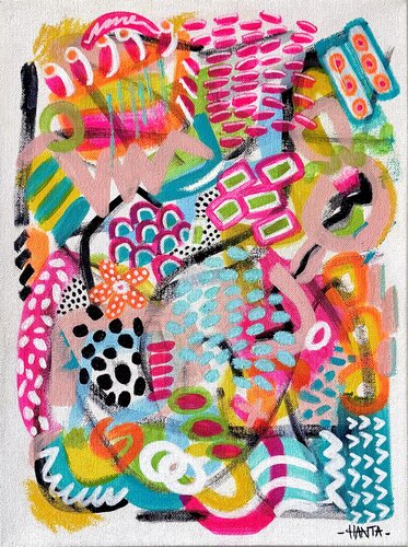 ENCHANTED WORLD by Hanta Ramboa, Painting for Sale on Select