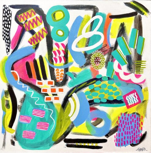 WASTING TIME by Hanta Ramboa, Painting for Sale on Select