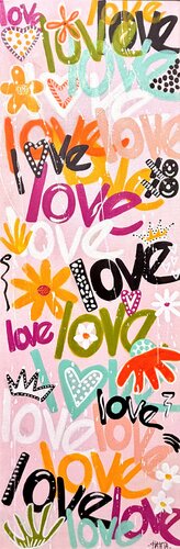 YOU NEVER LOSE BY LOVING by Hanta Ramboa, Painting for Sale on Select