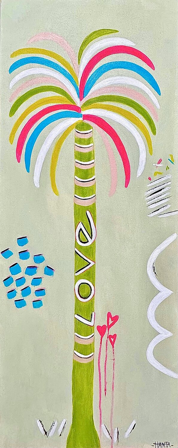 GRATITUDE Hanta Ramboa Original painting for sale