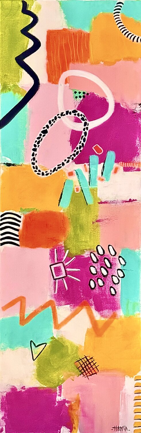 NEW PERSPECTIVE Hanta Ramboa Original painting for sale