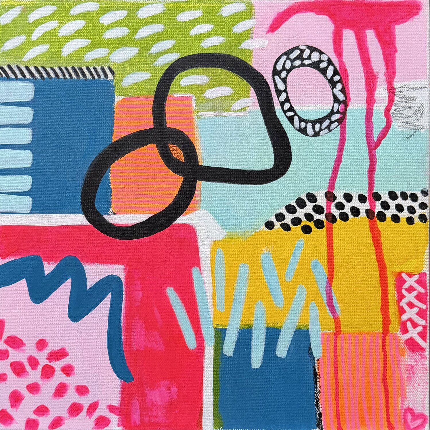 LA VIE EN COULEURS Hanta Ramboa Original painting for sale