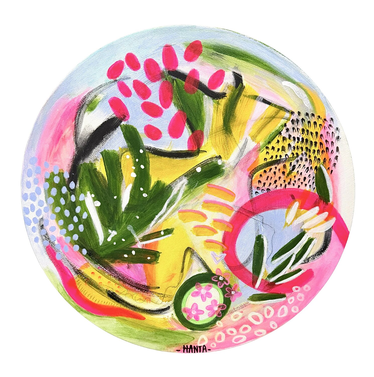 SPLENDID SUMMER MORNING Hanta Ramboa Original painting for sale
