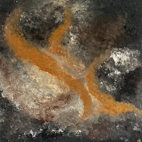 Il Penseroso (Franz Liszt: Il Penseroso) by Nicole Rudi, Painting for Sale on Select