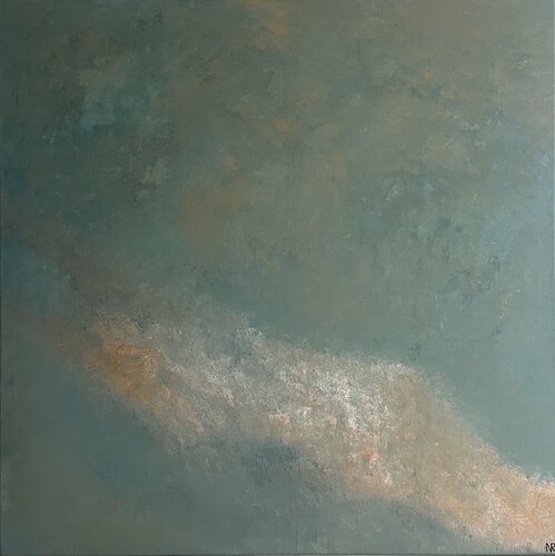 Con intimo sentimento (Franz Liszt: Sonetto del Petrarca 47) by Nicole Rudi, Painting for Sale on Select