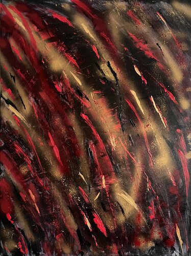 Dantes Göttliche Komödie (Franz Liszt: Après une lecture du Dante -Fantasia quasi Sonata) by Nicole Rudi, Painting for Sale on Select