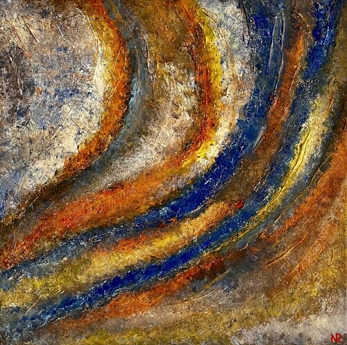 Fantasiebild I: Allegro (Robert Schumann: Faschingsschwank aus Wien, 1. Satz Allegro) by Nicole Rudi, Painting for Sale on Select