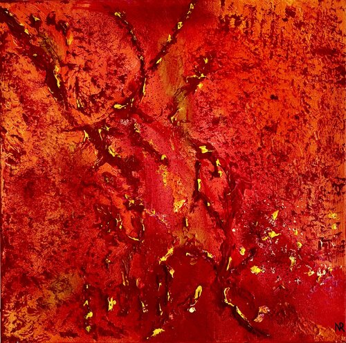Romanza I (Robert Schumann: Romanze op. 28, Nr. 1) by Nicole Rudi, Painting for Sale on Select