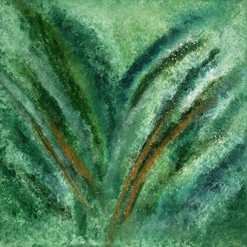 Fantasiebild III: Scherzino (Robert Schumann: Faschingsschwank aus Wien op. 26, 3. Satz Scherzino) by Nicole Rudi, Painting for Sale on Select