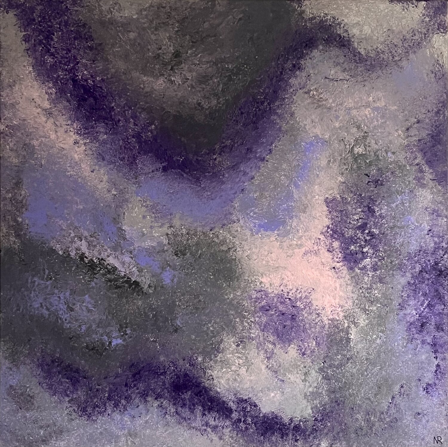 Lento placido (Franz Liszt: Sonetto 123 del Petrarca) Nicole Rudi Original painting for sale