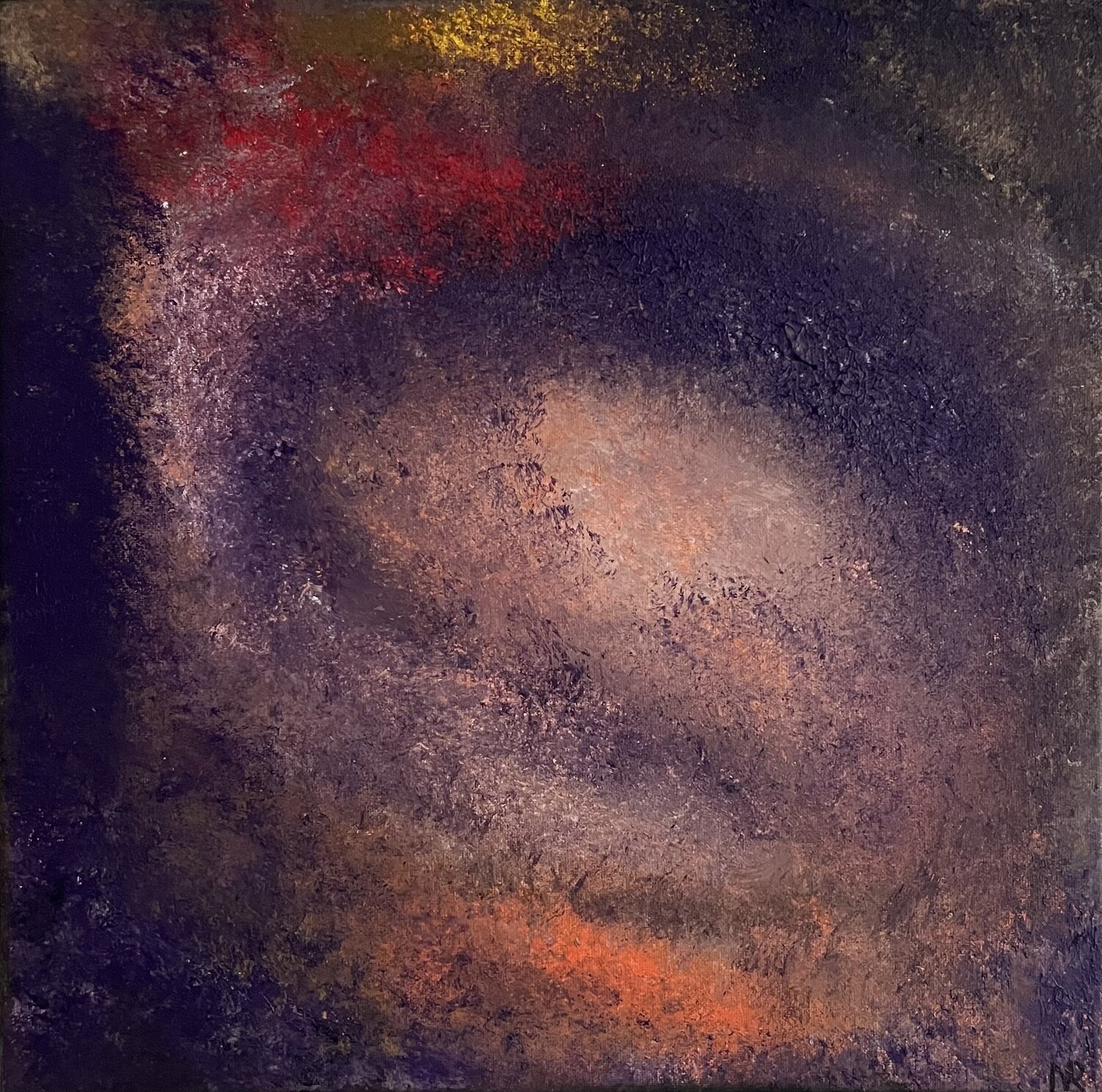 Intermezzo - Adagio (Johannes Brahms: 7 Fantasien op. 116, Nr. 4) Nicole Rudi Original painting for sale