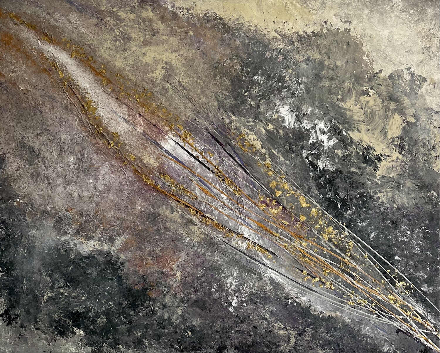 Sonate-Fantaisie (Alexander Skrjabin: Sonate Nr. 2, op. 19 „Sonate Fantaisie“) Nicole Rudi Original painting for sale