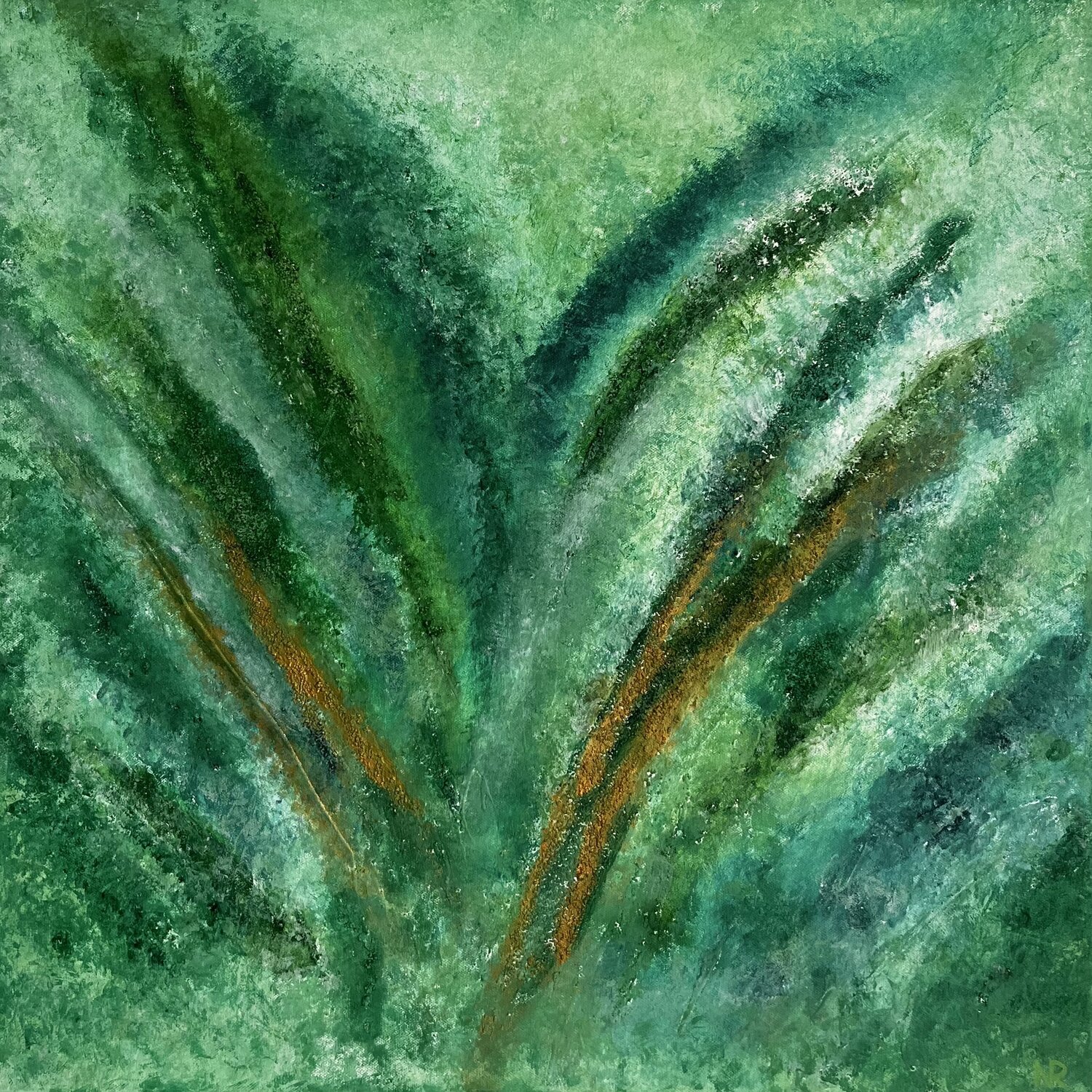 Fantasiebild III: Scherzino (Robert Schumann: Faschingsschwank aus Wien op. 26, 3. Satz Scherzino) Nicole Rudi Original painting for sale