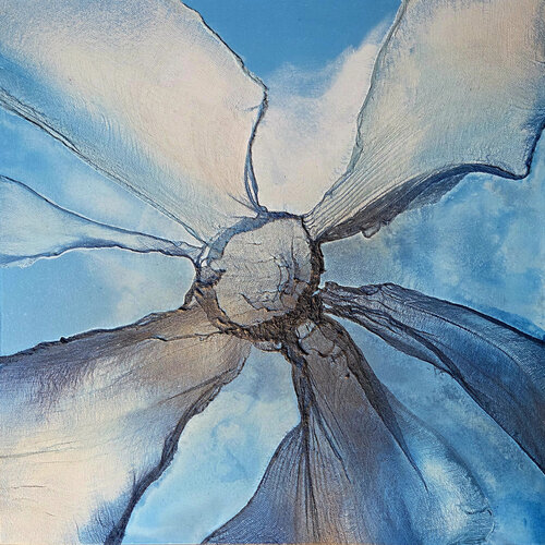 Sky Blue by Leah Hicks, Painting for Sale on Select