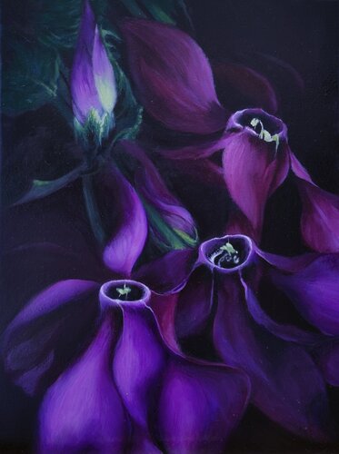 Dancing in the Dark by Larissa Egner, Painting for Sale on Select
