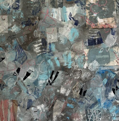 Zwischen(t)räume by Christian Schmid, Painting for Sale on Select