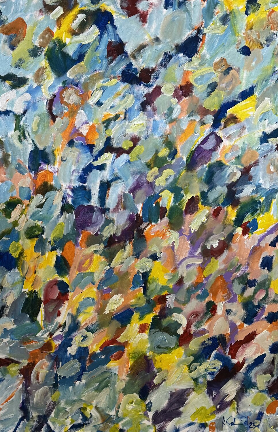 Glücksmomente Christian Schmid Original painting for sale