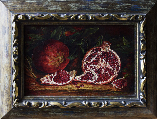 Pomegranate by Inga Loginova, Painting for Sale on Select