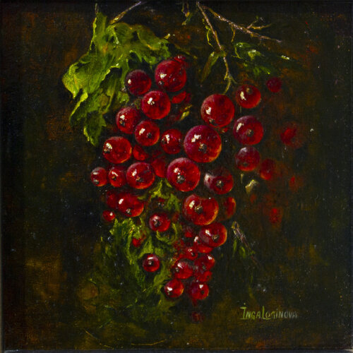 Red currant by Inga Loginova, Painting for Sale on Select
