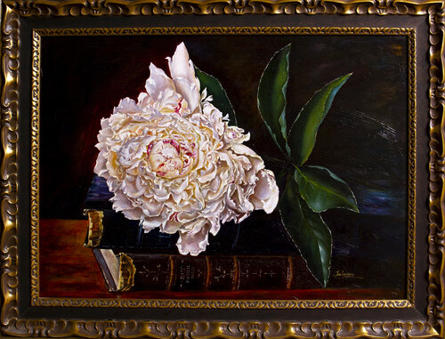 In the Shadows of an Antique Study by Inga Loginova, Painting for Sale on Select