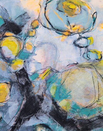 fly away by Bettina Zedlitz, Painting for Sale on Select