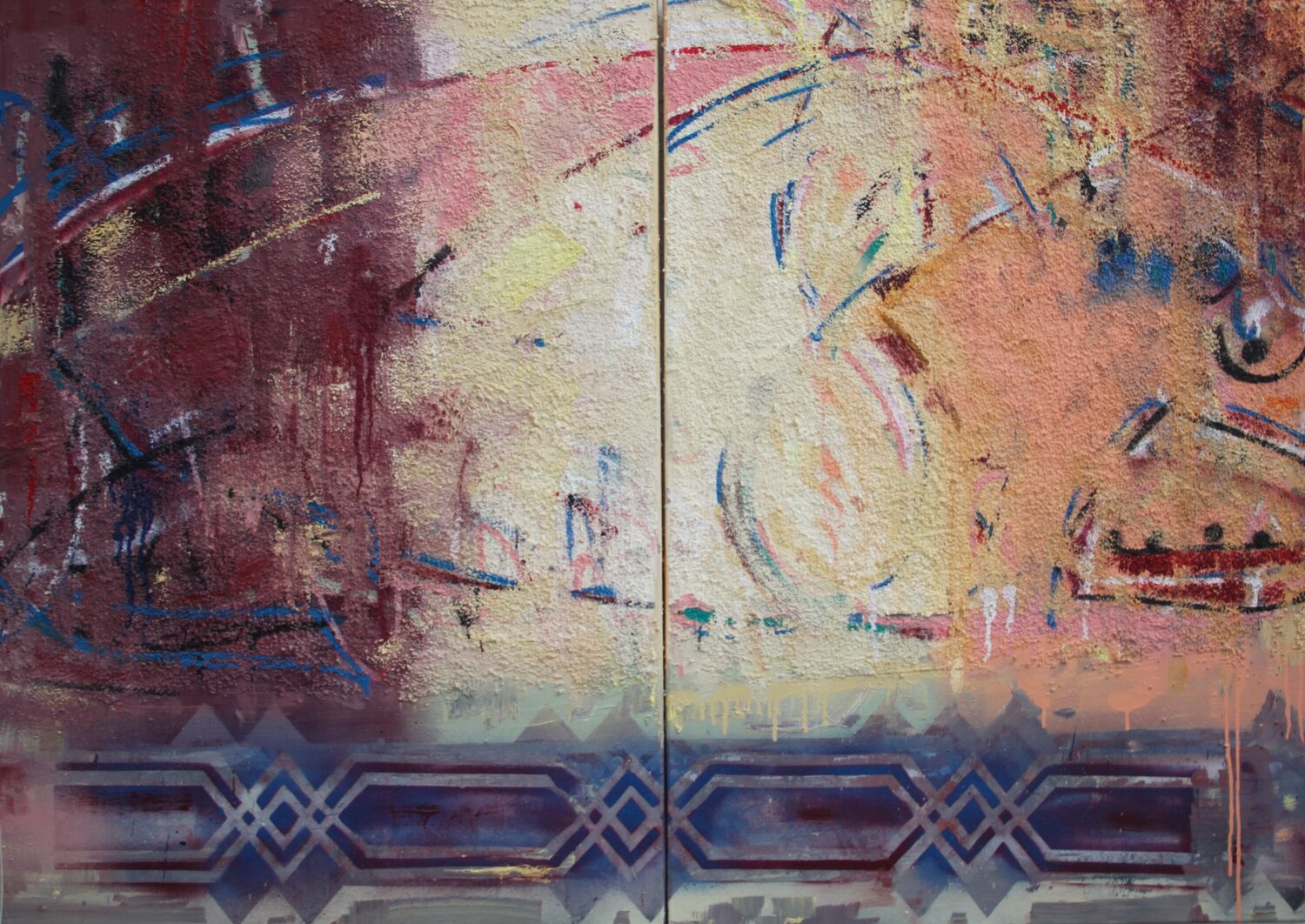 HOMMAGE TO ANCIENT VENICE (III) Günther Baechler Original painting for sale