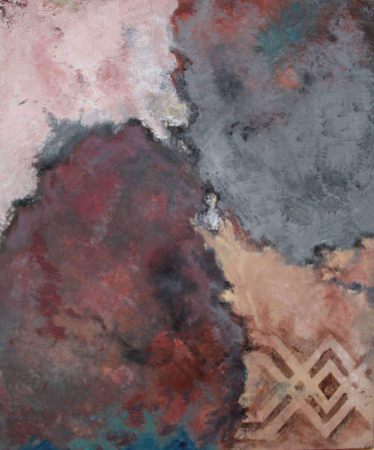 HOMMAGE TO ANCIENT VENICE (V) Günther Baechler Original painting for sale