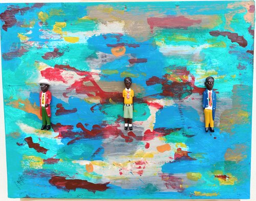 Vision (1) by Mo Lamine Sylla, Painting for Sale on Select