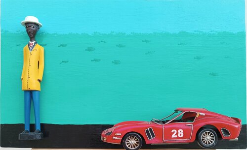 Re-création by Mo Lamine Sylla, Painting for Sale on Select