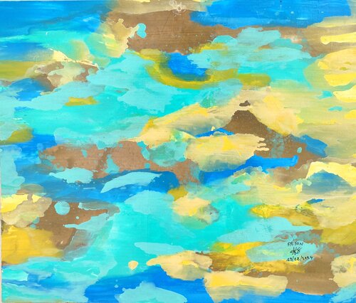 Stratocumulus by Mo Lamine Sylla, Painting for Sale on Select