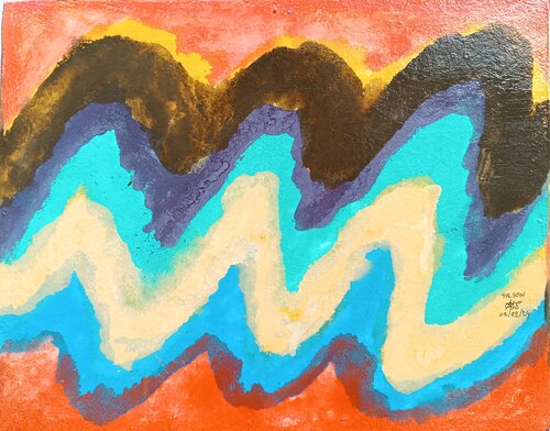 Alternance by Mo Lamine Sylla, Painting for Sale on Select