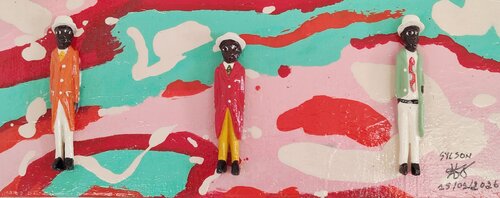 Ouverture (1) by Mo Lamine Sylla, Painting for Sale on Select
