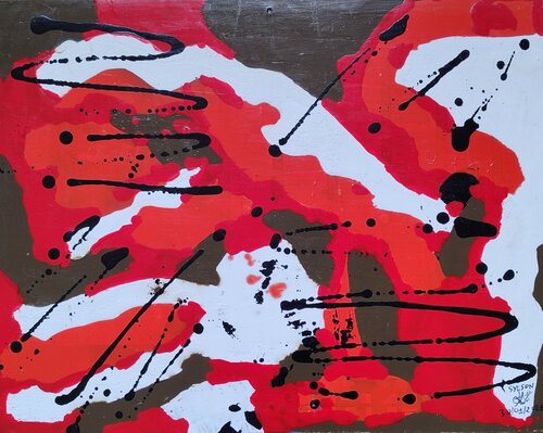 Soucoupe volante (2) by Mo Lamine Sylla, Painting for Sale on Select