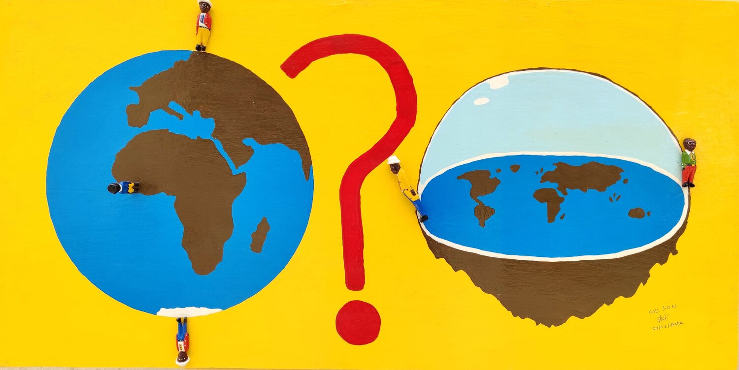 Vertige Mo Lamine Sylla Original painting for sale