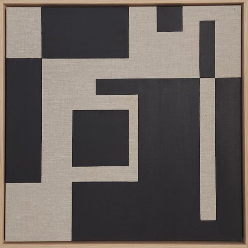 Lines Of Construction -D- by Francesc Bergadà Gassol, Painting for Sale on Select