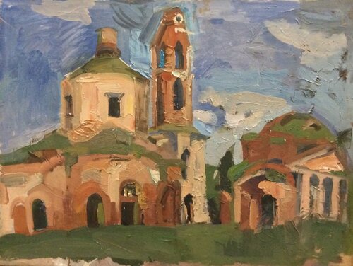 Kaluga . Grabtsevo by Anna Trigub, Painting for Sale on Select