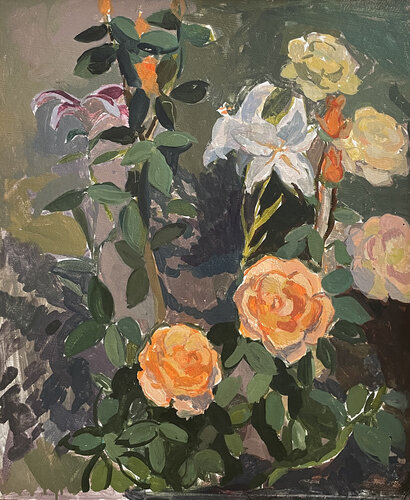 Roses by Anna Trigub, Painting for Sale on Select