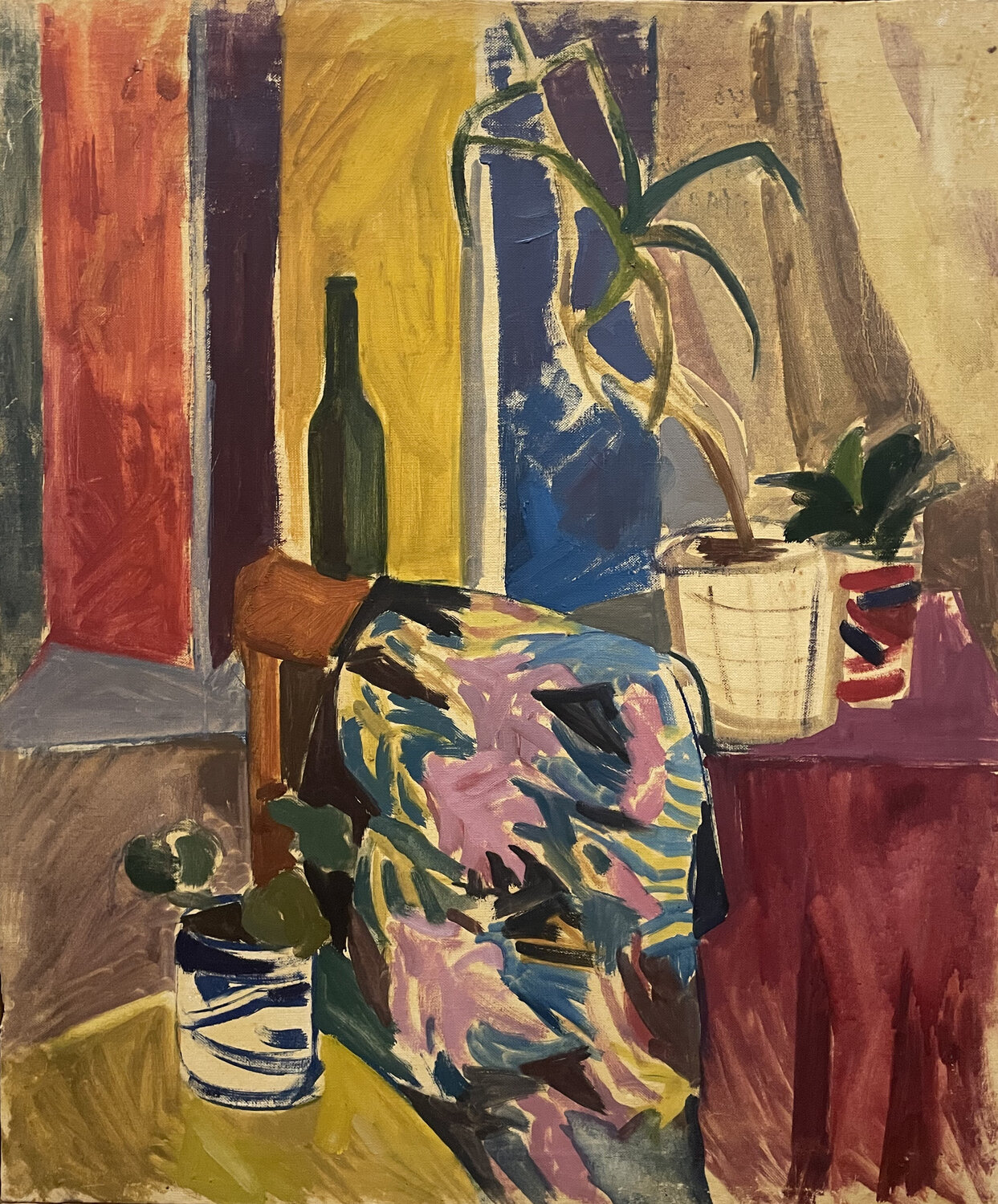 Still life with a screen Anna Trigub Original painting for sale