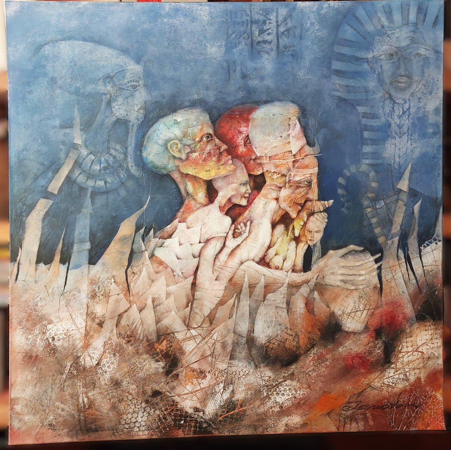 Exodus Victoria Janotova Original painting for sale