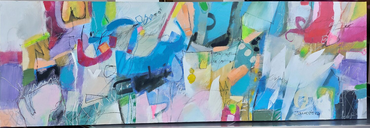 Polychroma Victoria Janotova Original painting for sale