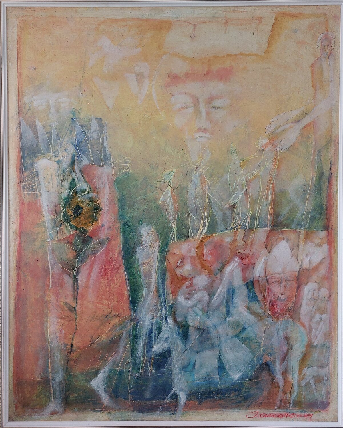 Schutzpatron Victoria Janotova Original painting for sale