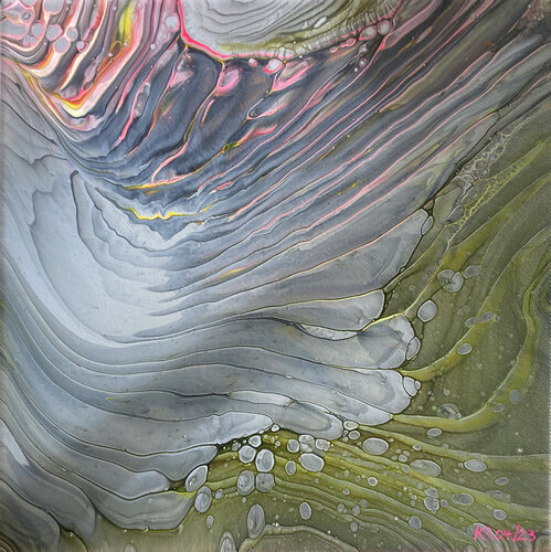 Alpenglühen_230412 by Kirsten Römersperger aka mimmisilver, Painting for Sale on Select