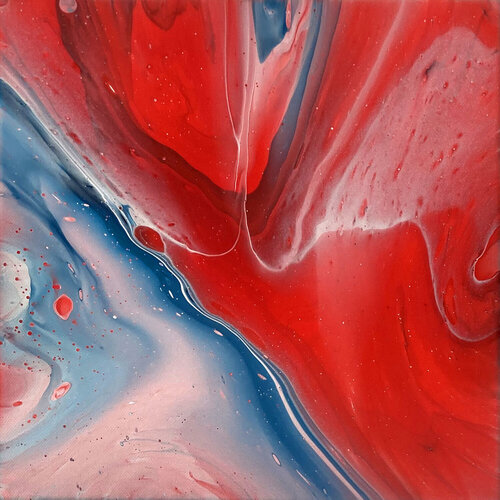 Impuls by Kirsten Römersperger aka mimmisilver, Painting for Sale on Select