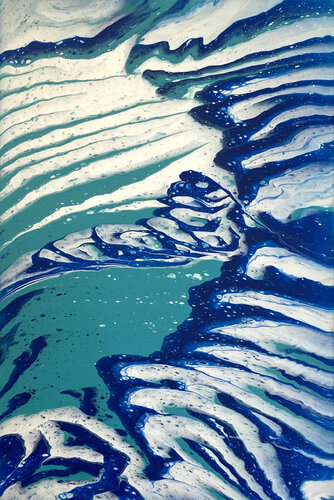 South-Col-2050-0 by Kirsten Römersperger aka mimmisilver, Painting for Sale on Select