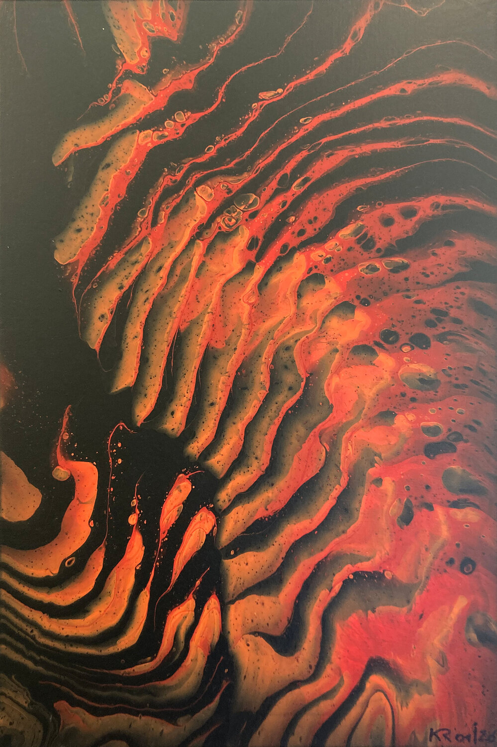 Brandberg Kirsten Römersperger aka mimmisilver Original painting for sale