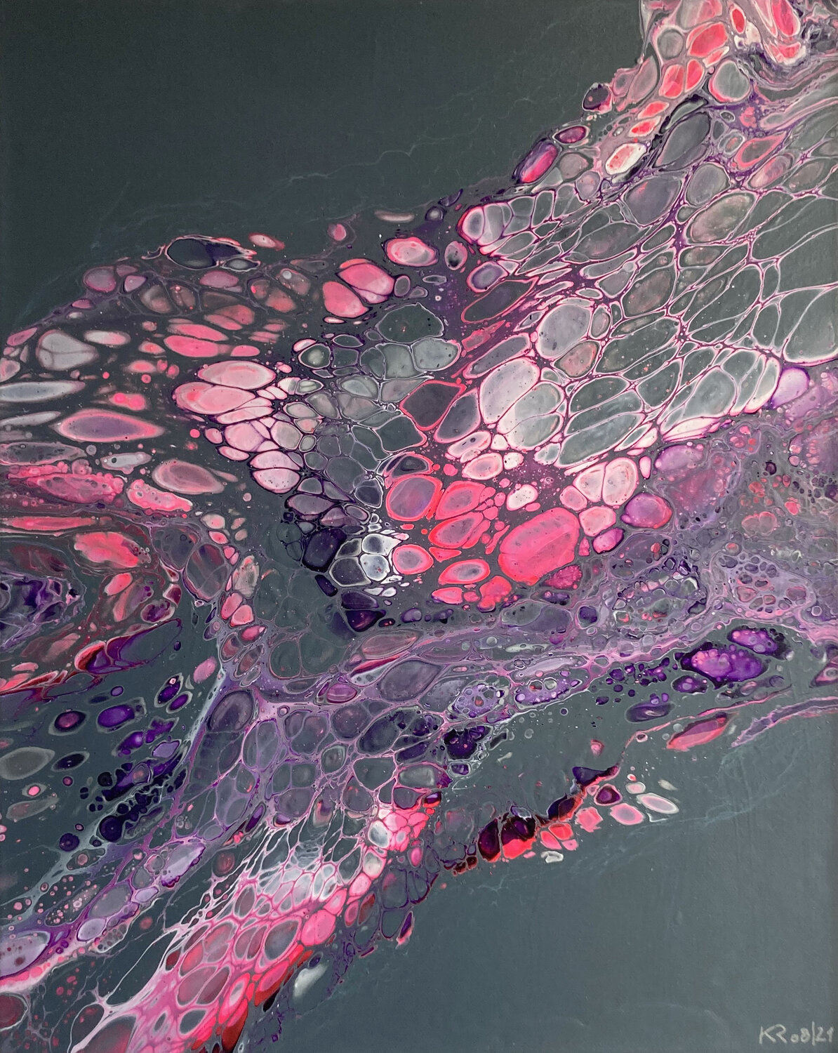 Etheral Drift I Kirsten Römersperger aka mimmisilver Original painting for sale